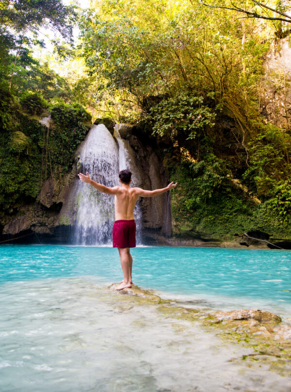 Kawasan Falls in Cebu, Philippines