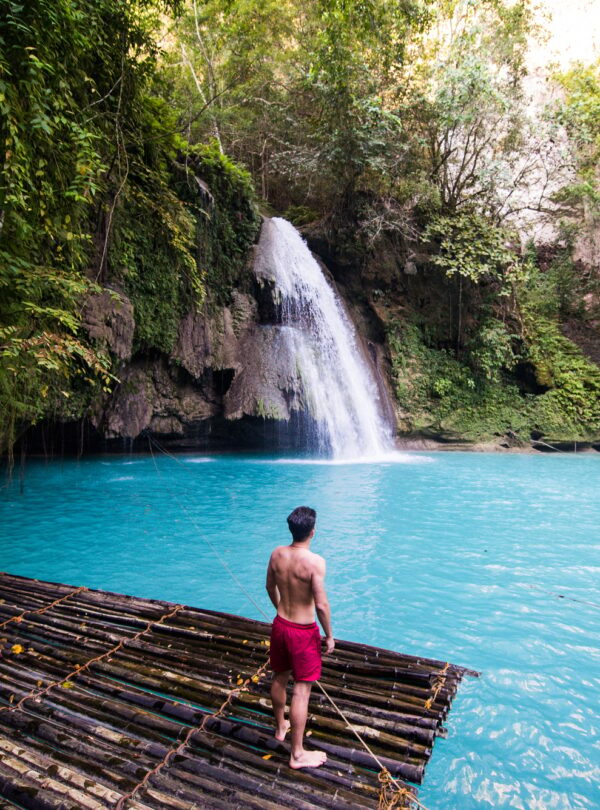 Kawasan Falls in Cebu, Philippines